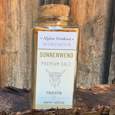 Sonnenwend Premium Salz von Alpine Feinkost im Glas