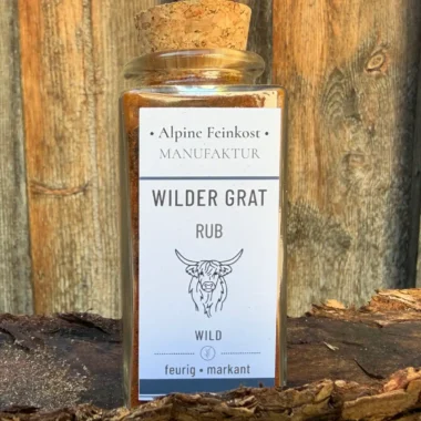 Wilder Grat BBQ RUB von Alpine Feinkost im Glas