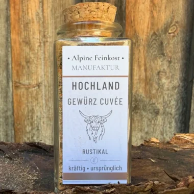 Hochland Gewürz von Alpine Feinkost im Glas